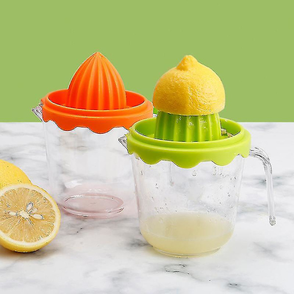 Manuel Citruspresser Lille Og Letvægts Kreativ Hjem Bærbar Citruspresser Citronpresser Citruspresser 1 Stykke Orange