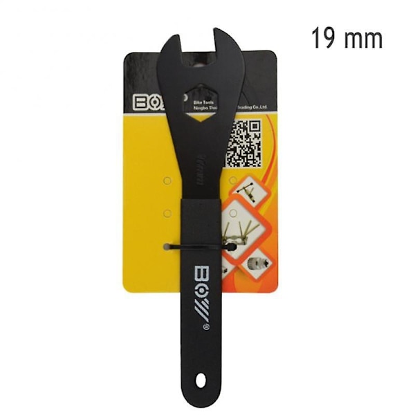 1 stk. 13-19mm Cykelnav Pedal Reparationsnøgle Akselnav Kegle Nøgle Cykel Kegle Nøgle
