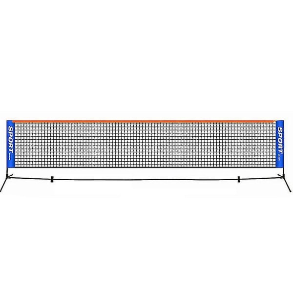 Bærbart sammenleggbart tennisnett for barn og voksne Kort tennisnett, 6,1 m