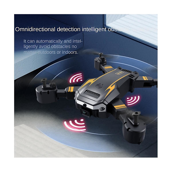 8k dobbeltkamera drone fjernkontroll flyleker med automatisk hindringsunngåelsesfunksjon for Gi