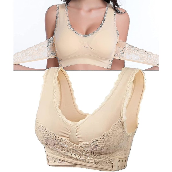 Tourmaline Shaping Wireless Silky Bra, Lymphvity Detoxification And Shaping & Powerful Lifting Bra Kompatibel Kvinnor