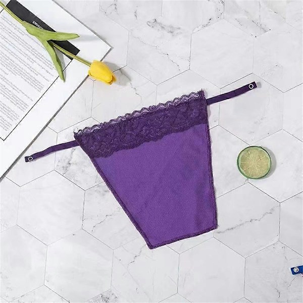 14 Farver Kvinders Blonder Clip-on Mock Camisole Bh-indsats Overlæg Beskedenhedspanel purple