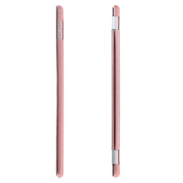 Slank Magnetic Smart Cover Case Beskyttende Shell For Apple Ipad Air 2 Rose Gold