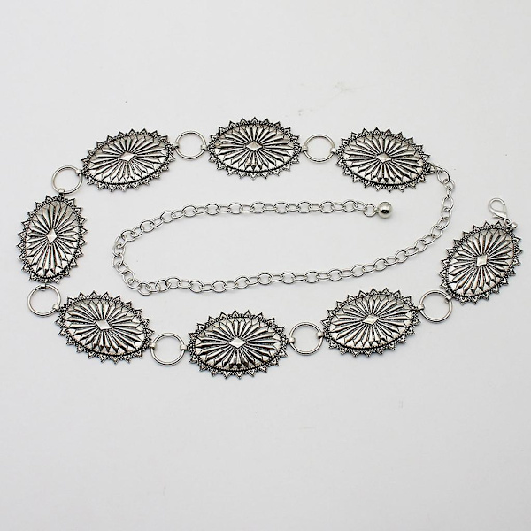 Vintage kaiverrettu riipus vatsaketjut Boho Beach vatsaketju vartaloketju korut