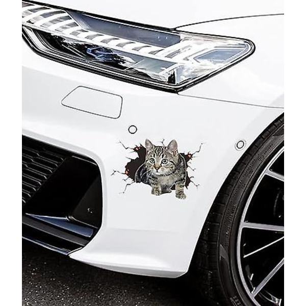 3D Bilstikker Søte Katt Stikker Dyretema Vegg Stikker Bilstikker Bilstikker Bilstikker Bilstikker Dekorasjon Personlige Stikker