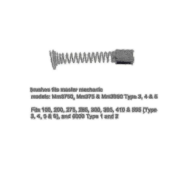 100 st 90930-05 Kolborste Set för Motor