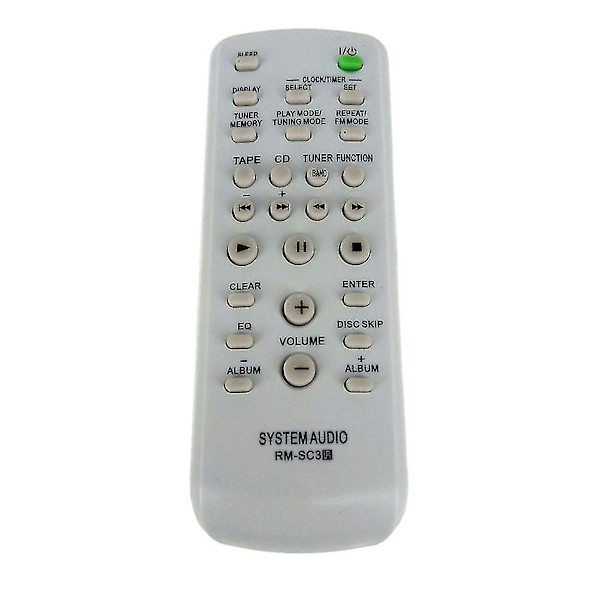 Fjernbetjening til Cd Hifi System Audio -sc3 -sc30 -sc50 -sc55 Mhc-rg29 Mhc-rg490s -eh10 -u1 -cpz1