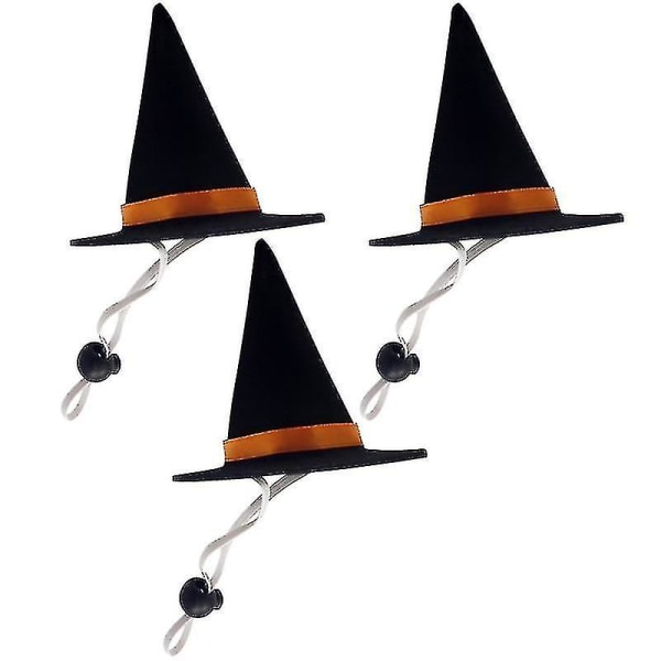 3 st husdjur Halloween hatt för Halloween dekorationer