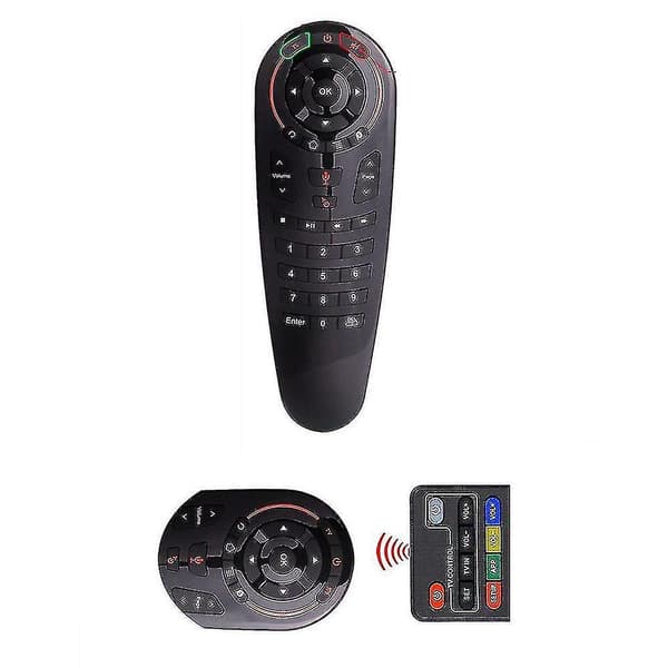 Fjärrkontroller för G30s Air Mouse Trådlöst tangentbord Röstfjärrkontroll