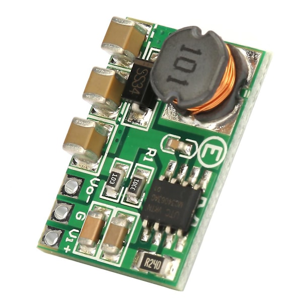 DC-DC Boost Buck Converter-modul, LCD-strøm, negativ spenningutgang -6V