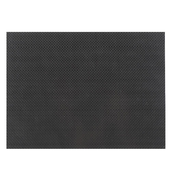 200x300x2,0 mm twill kulfiberplade med høj hårdhed og blank, blank overflade