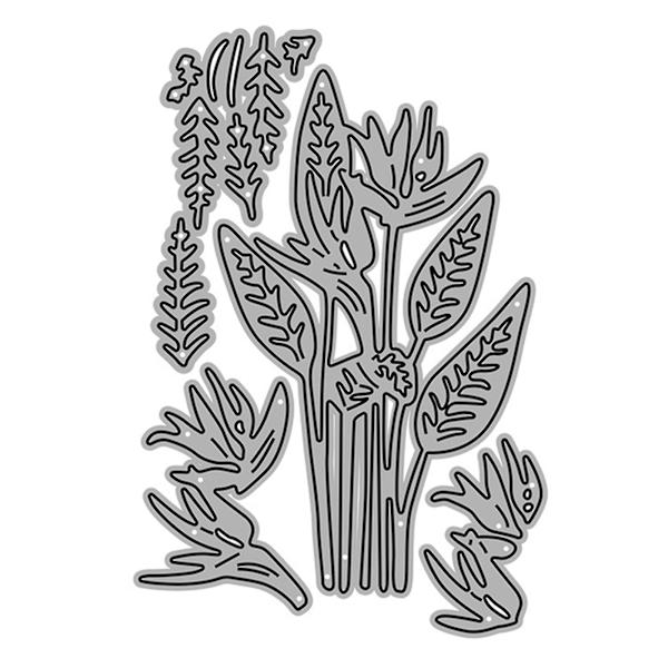Blomsterblader Metallskjærende Stanser Diy Stempler Embossing Scrapbooking Fotoalbum