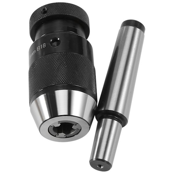Nyckellös borrchuck 0,2-16mm B18 + Mt3 M12 Din228a Morse konisk dorn