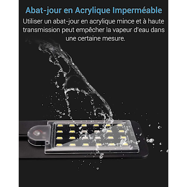 Ultra-s LED til S-akvarier, Mini-akvarier med 24 LED'er og til store akvarier 30-40 cm, 10 W ()