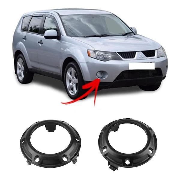 2 st Nya Framdimlampor Svart Kåpa Ram 6400a739 För 2007 2008 2009