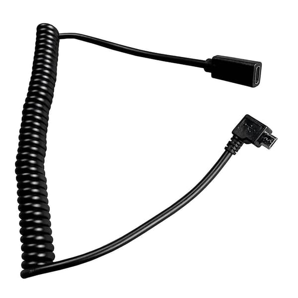Type C til Micro Usb Hunn til Hann Synkroniser Ladning Otg Omvendt Ladning Kabelledning