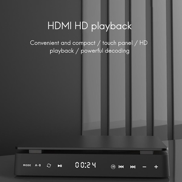 Hjem Dvd HD Video Player Børn Vcd Player Mini Cd Player Dvd Player Eu Plug