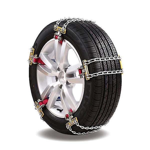 Ourdoot Nöd Hjul Däck Snö Anti-halk Kedjor För Bil Motorfordon Däck Tillbehör