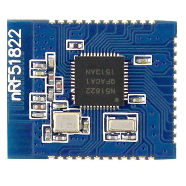 NRF51822 2,4 GHz Bluetooth 4.0-modul Bluetooth 4.0 Utviklingstavle for bærbare enheter, Blå