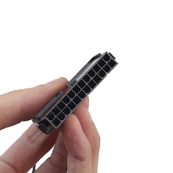 ATX-moderkortsadapterkabel Helt koppar 20+4 stift chassi strömkabel startlinje