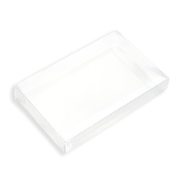10 st/förpackning Genomskinligt skyddande fodral Transparent spelkassettbox för Snes