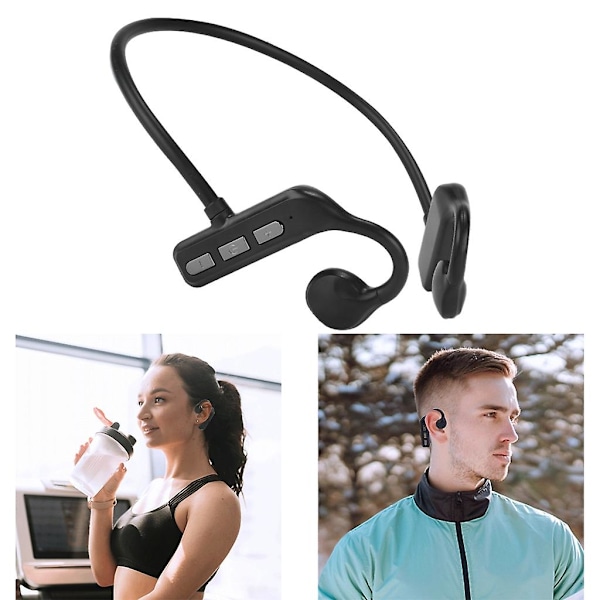 Open-ear Bone Conduction-hovedtelefoner Vandtætte Bluetooth-kompatible headset