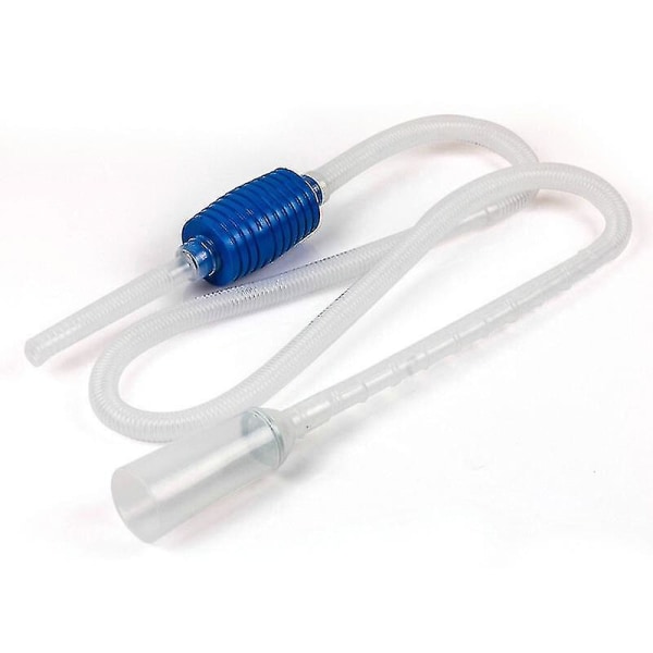 Akvarie Siphon Fisk Tank Syphon Vakuum Cleaner Pump Semi-automatisk Vattenbyte Filter