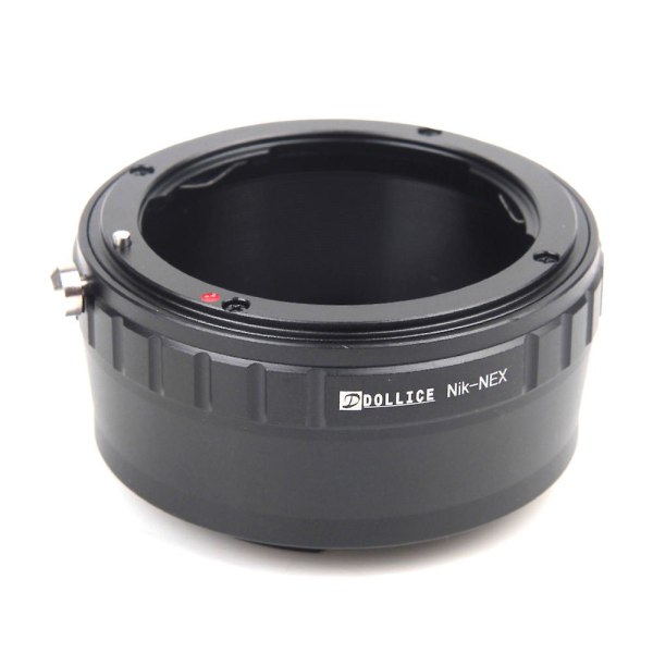 Objektivadapter för Nikon-objektiv till Sony E-fattning NEX-kamera A5100 A6000 A5000