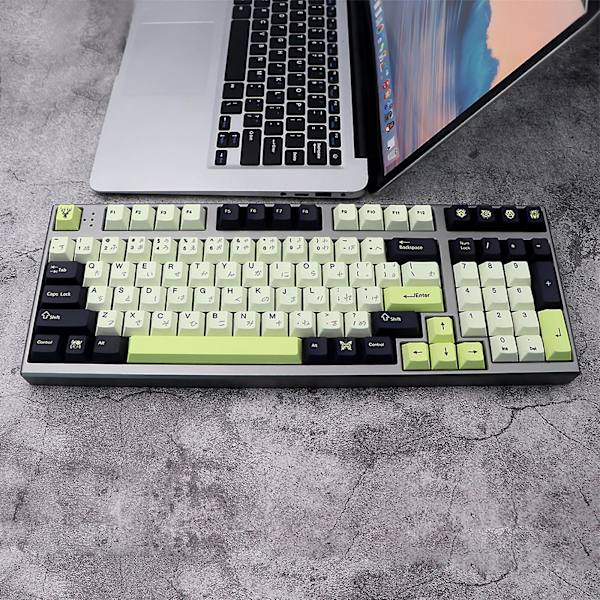 136 tangenter djur tangentbord Cherry profil Pbt Dye Subbed för mekaniskt tangentbord