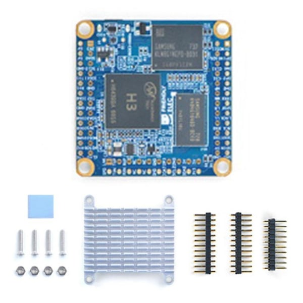 För Nanopi Neo Core 512m+8g Allwinner H3 Ultra-liten Core Board -kärna -a7 Iot-utveckling med värme