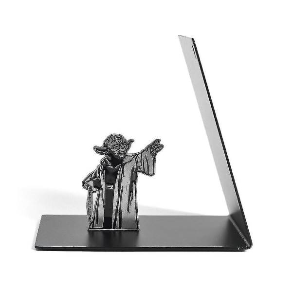 Yoda dekorative bogstøtter - Metal Desktop-bogholdere til kraftige bøger og bogreoler