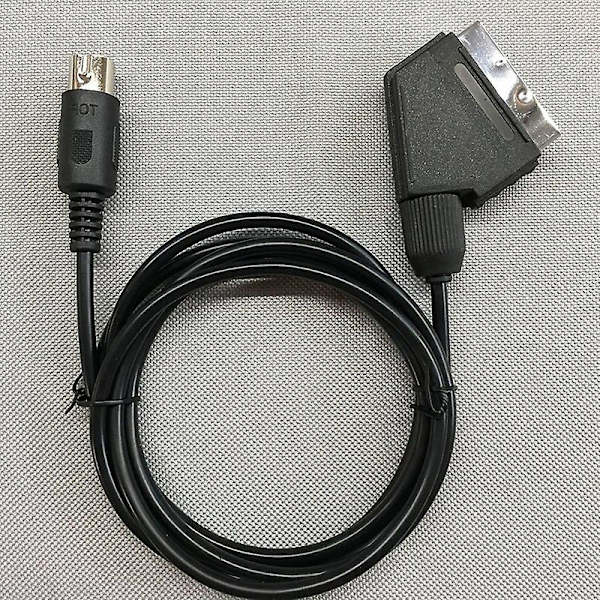 (2 kpl) 1,8 m / 6 jalkaa RGB Scart-kaapeli, AV-kaapeli ääni- ja videoyhteysliitäntä, MD1-pelikonsolille