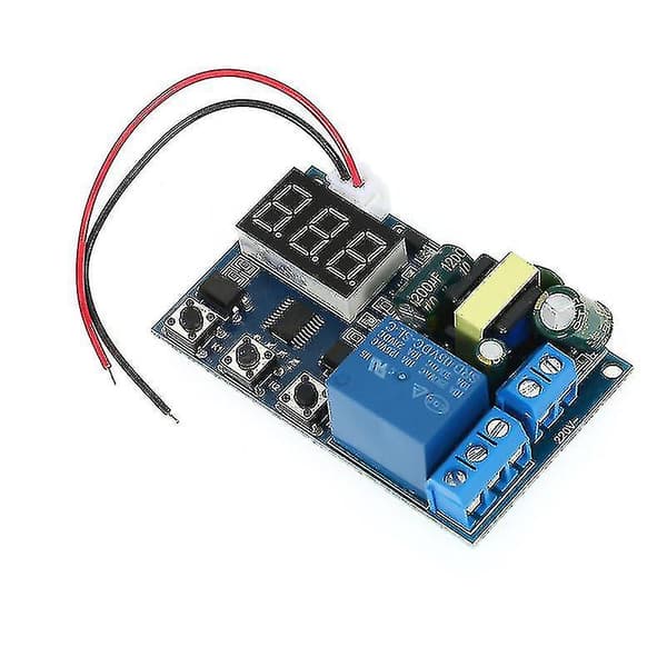 AC 110~250V LED-display Automatisk Digital Fördröjningstimer Reläbrytare Modul