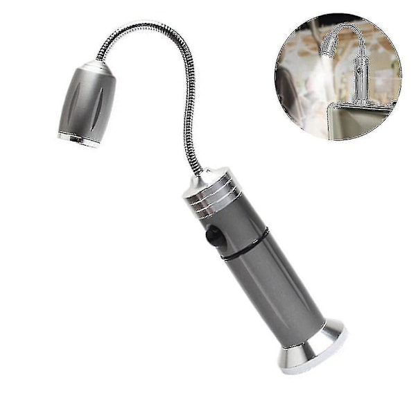 2 stk. Magnetiske Grilllys med Lyse LED-lys, Magnetiske
