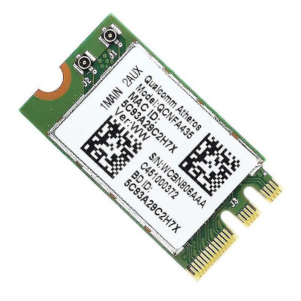 Trådløs adapterkort kompatibel med Qualcomm Atheros Qca9377 Qcnfa435 802.11ac 2.4g/5g Ngff Wifi C