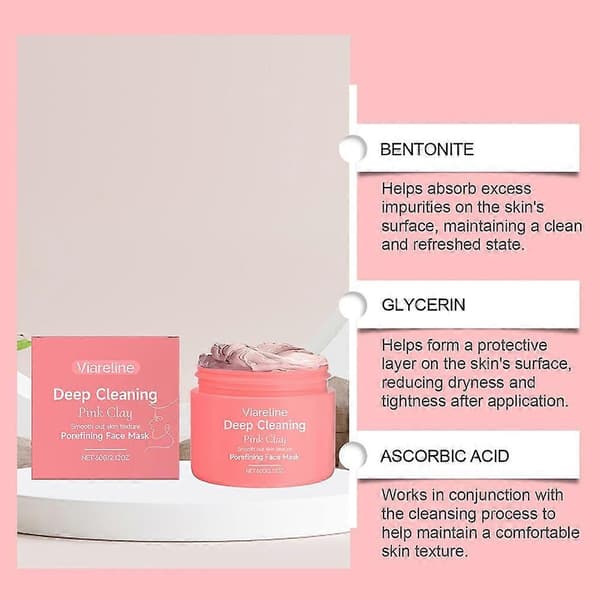 SADOER Rensende Mudder Maske 60g Fjernelse af Hudorme
