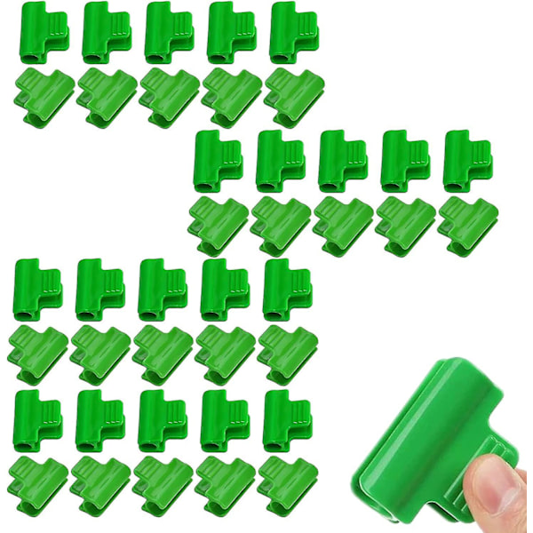 40 Pack Växthusfilmklämmor Plast Växthusfilmklämma Växthusfästklämmor Klämma Trädgårdsartiklar Växthustillbehör Kompatibel Växthus