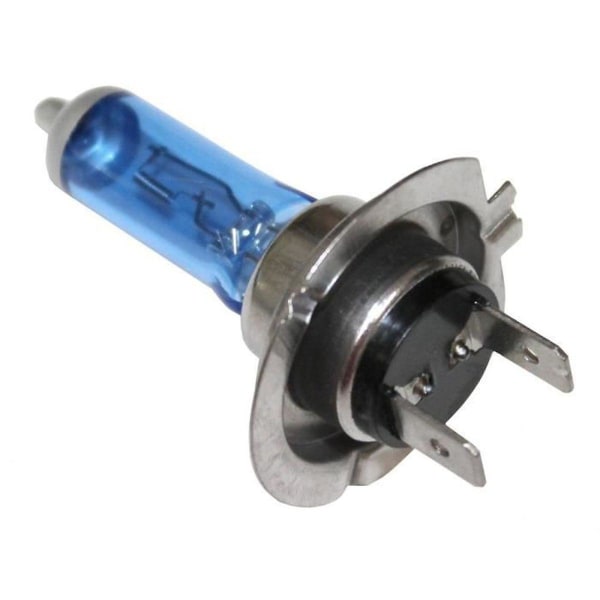 Sæt med 4 H7 12v 55w pærer med Xenon-effekt 5500k