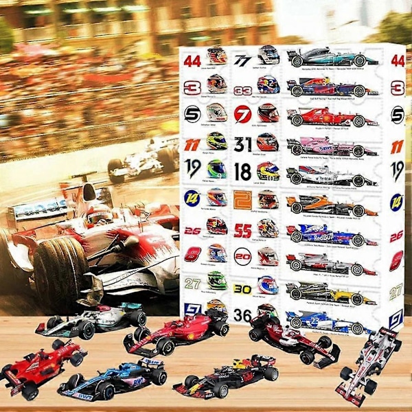 Adventtikalenteri Uusin F1 Adventtikalenteri 2024 Miehet/lapset Adventtikalenteri Auto Adventtikalenteri 2024 Formula 1 Adventtikalenteri 2024 Joululahja 2 sets