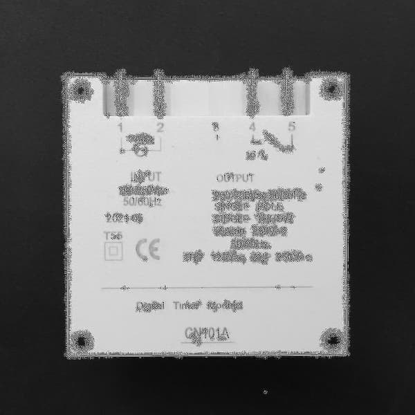 Ny LCD Digital Kontrol Power Programmerbar Timer DC 12V 16A Tidsrelækontakt