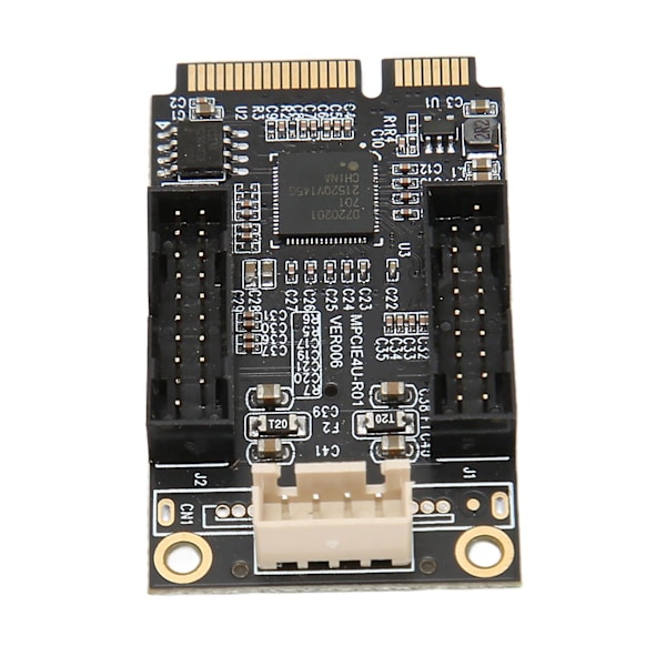 Mini PCIE - USB 3.0 -kaksois 19PIN -etupaneelikortti - 5 Gbps hot swap Windows XP/2003 ja OS X 10.8+