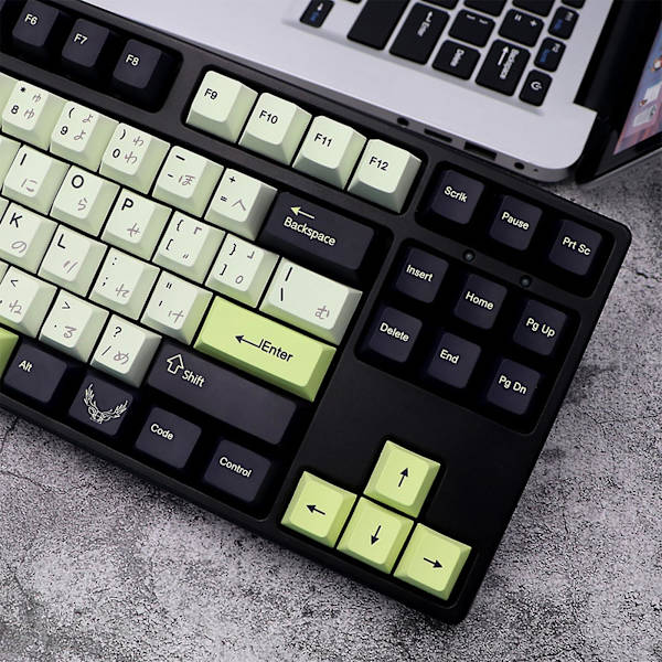 136 tangenter djur tangentbord Cherry profil Pbt Dye Subbed för mekaniskt tangentbord