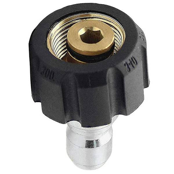 2x korkeapainepesurin sovitinsarja pikaliitäntäsarja, metrinen M22-15mm, Twis292