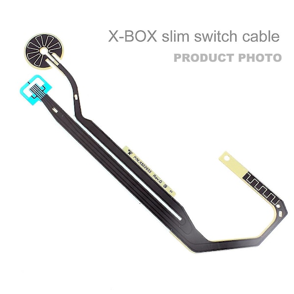 Konsol Switch Ribbon Kabel Ström Eject Knapp På Av Flex Kabel Synk För Touch Sensor Kontakt Sladd För Xb 360 Slim