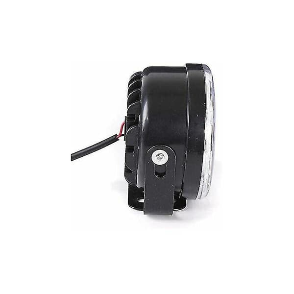 12v 4.5w Vit Rund Dagsvarselljus Bil Universal Rund-9led Dimljus