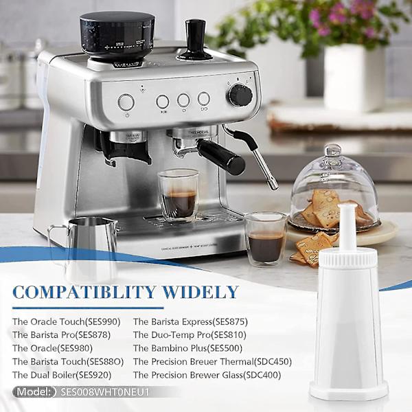 3-pakke Sage vandfilter kompatibel med Sage kaffemaskiner og Sage