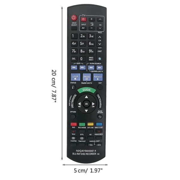 Fjernkontroll for Blu-ray Dvd-spiller DMR-BWT700EB DMR-BWT700 Komfortabel berøring