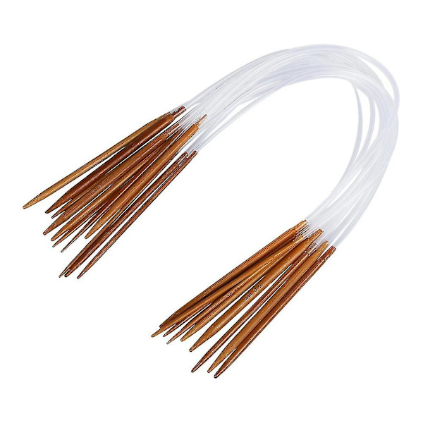 11 storlekar 2,0 mm-5,0 mm 40 cm bambu rundstickor