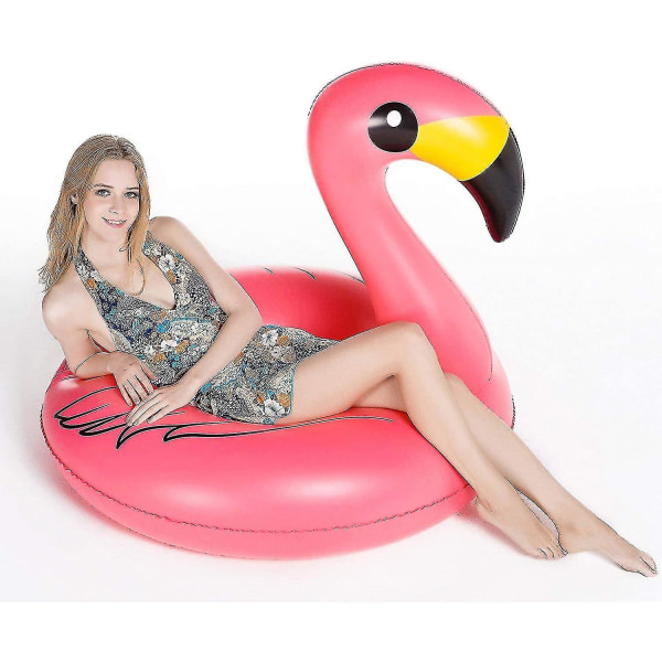 Oppblåsbar Flamingo Basseng Float For Voksen