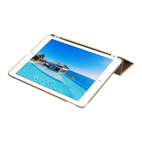 Guld Ipad Mini 4 Stand Magnetic Smart Case Cover til Apple